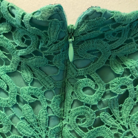 LAUREN RALPH LAUREN Mint Green Sleeveless Dress S6 - Picture 8 of 12